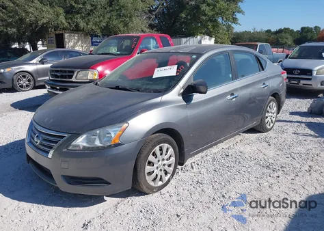 2015 Nissan Sentra S from USA, damaged, VIN 3N1AB7AP3FY280050
